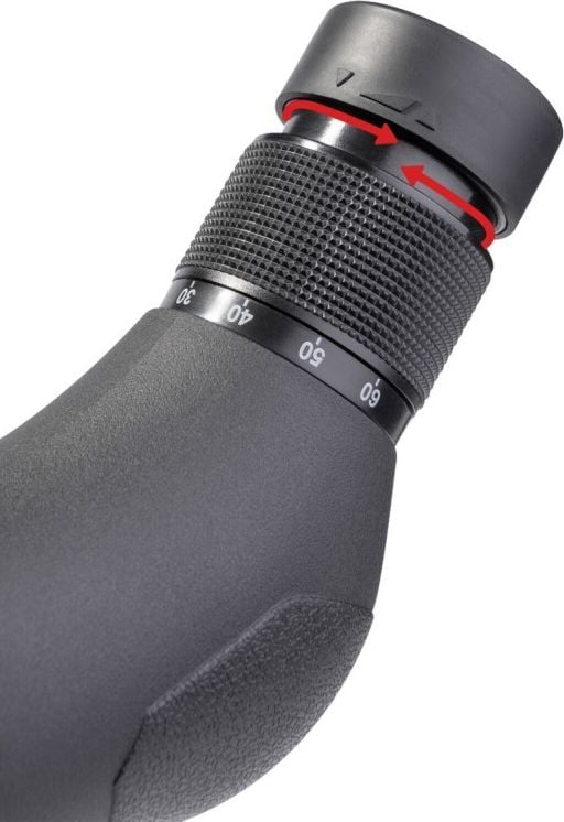 Телескоп за набљудување Bresser Travel 20-60x60, зголемување 20-60x, дијаметар 60mm, црн