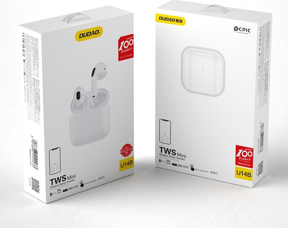 Dëgjuese Dudao U14B, të bardha