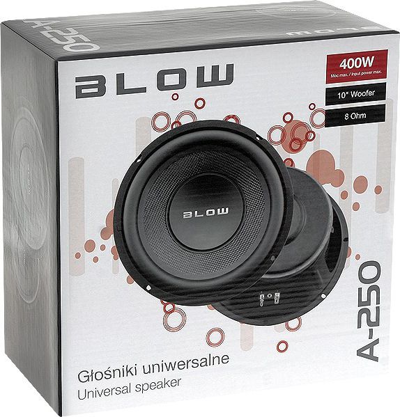 Woofer Blow A-250, 25cm, 400W, 8 Ohm