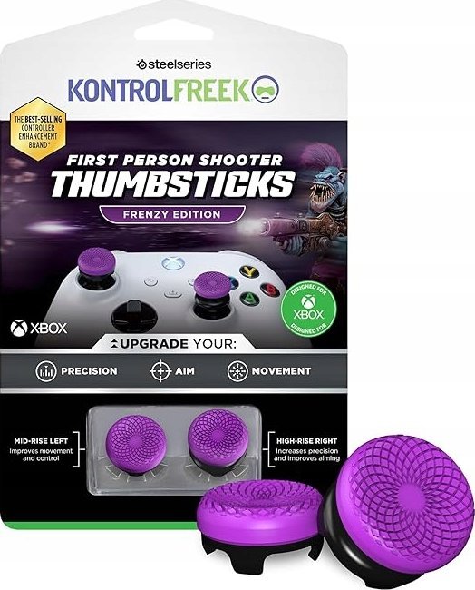Kape analoge KONTROL FREEK FPS Thumbsticks, për Xbox, set Frenzy Purple, ngjyrë vjollcë