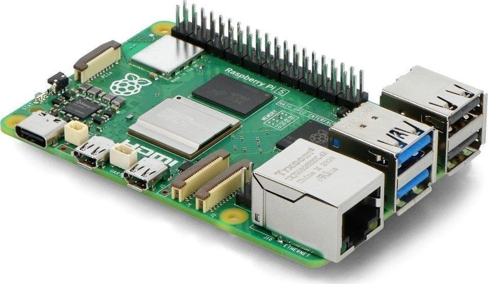 Pllakë kompjuterike Raspberry Pi RPi5 SC1432, 8GB RAM, 64 bit, e gjelbër