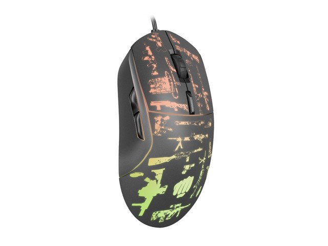 Set tastierë, maus dhe kufje FURY Thunderstreak 3.0, i zi