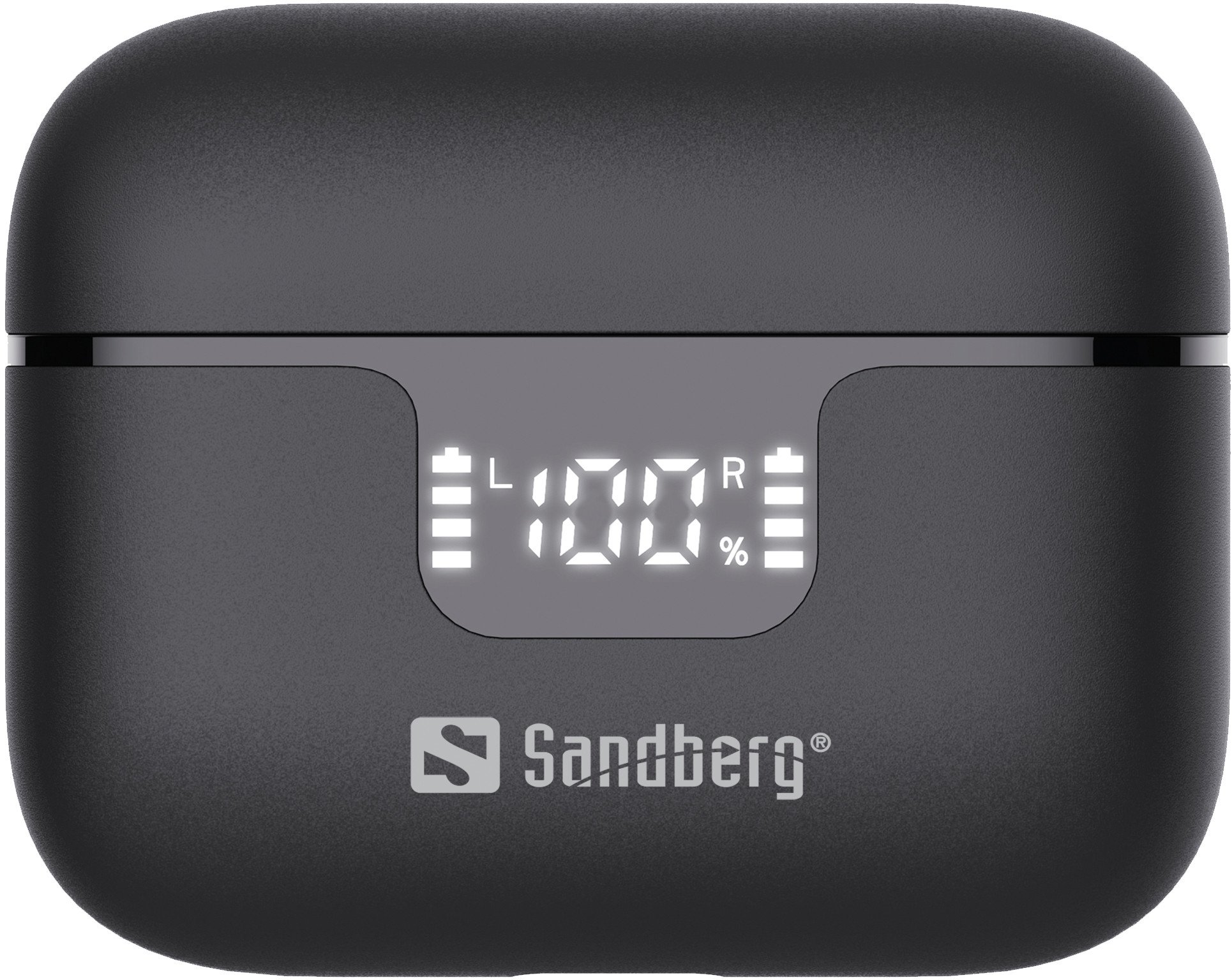 Kufje pa tela Sandberg Wireless Earbuds ANC ENC, Bluetooth, anulim aktiv zhurme, të zeza