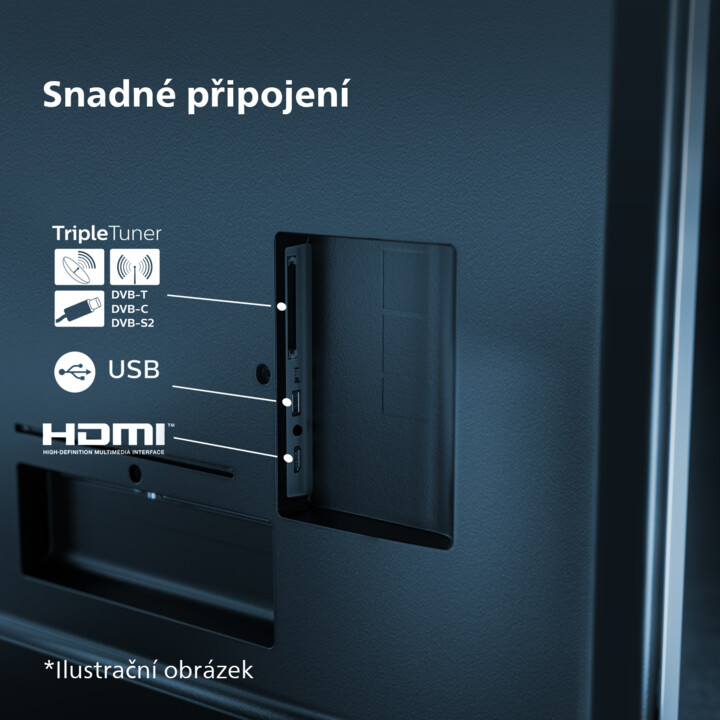 Televizor Philips 50PUS7608, 50" (126cm), 4K UHD, i zi