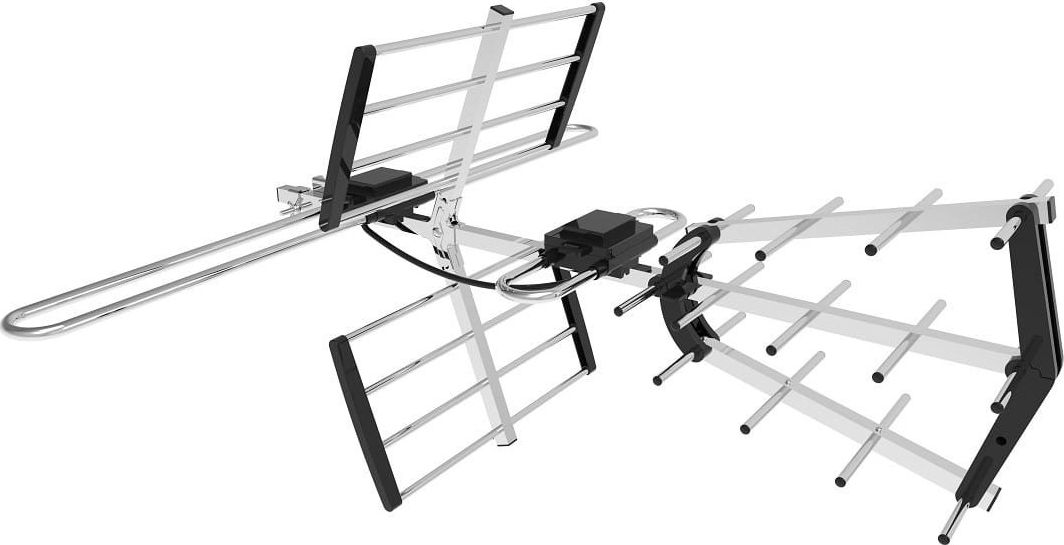 Antenë televizive Libox LB-900 COMBO LTE, e argjendtë