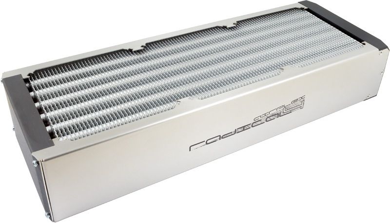 Radiator ftohës uji Aqua Computer airplex radical 4 360mm, bakër alumini, i zi