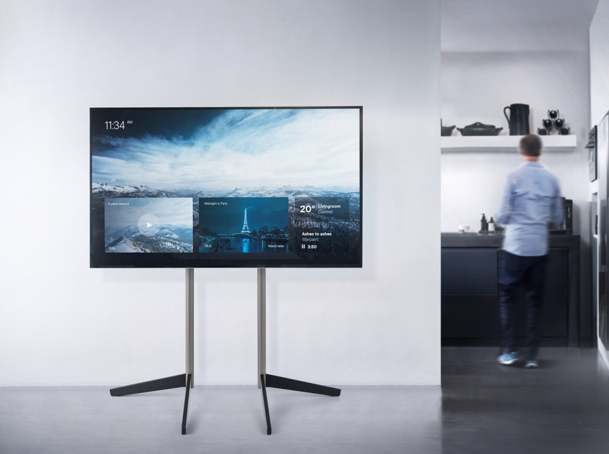 Stativ dyshemeje One For All WM7611, për TV 32"-65", 40 kg, i zi