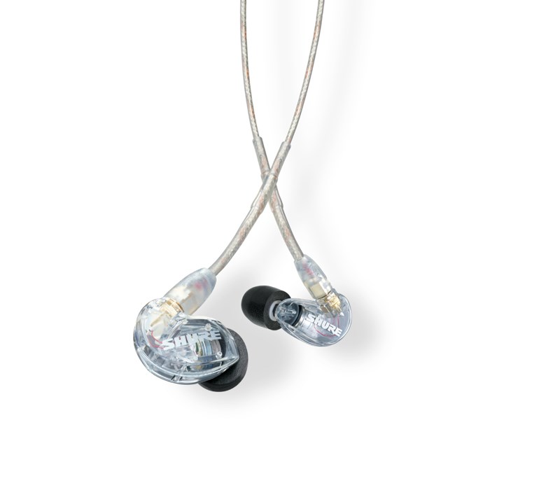 Kufje Shure SE215 PRO, transparente