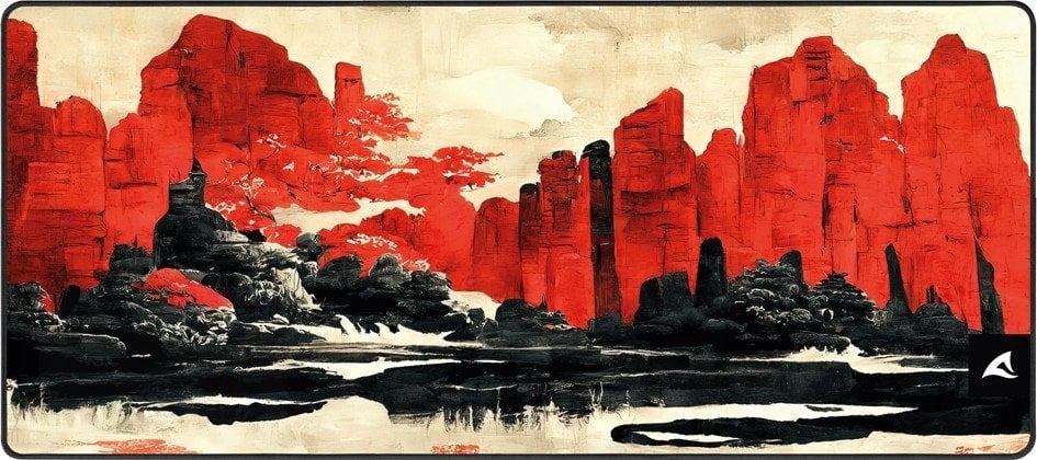 Mousepad gaming Sharkoon SKILLER SGP30 XXL, 900x400mm, bazë gome kundër rrëshqitjes, i zi