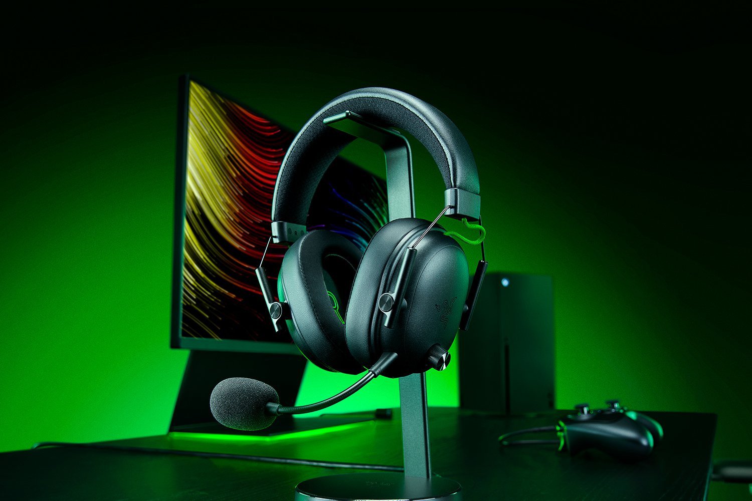 Kufje Razer BlackShark V3, me kabllo dhe wireless, USB-A, Bluetooth, të zeza