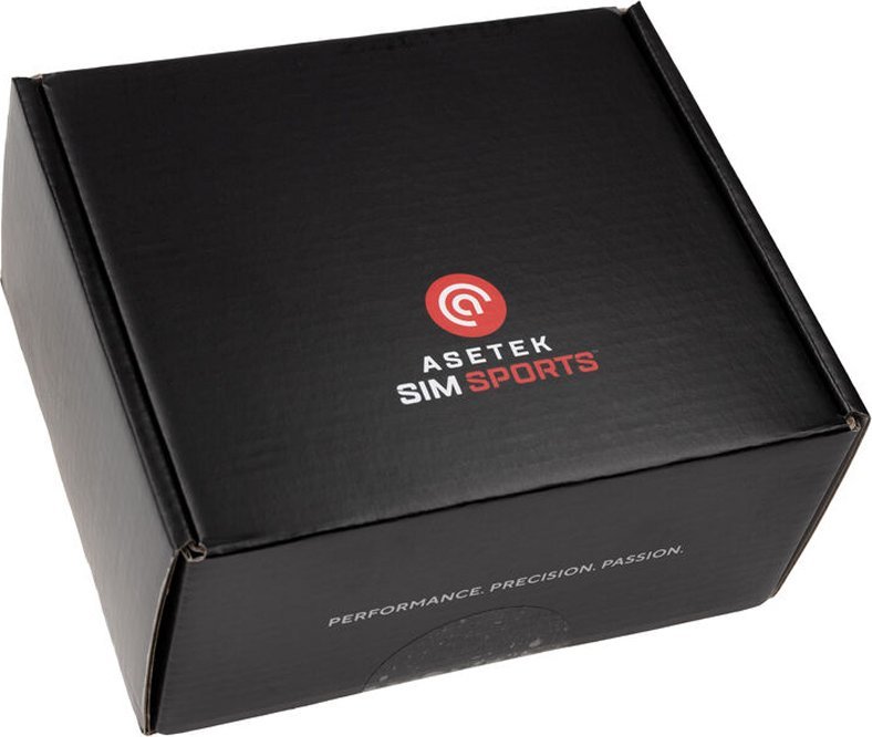 Kapëse tavoline për timon simulimi Asetek SimSports, set aksesor, të zeza