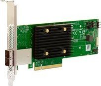 Kartelë kontrolluese Broadcom LSI HBA Tri-Mode 9500-8e, PCIe 4.0, SAS SATA NVMe