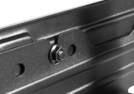 Mbajtëse tavani për televizor Manhattan, 37"-65", lartësi e rregullueshme, metalike, e zezë