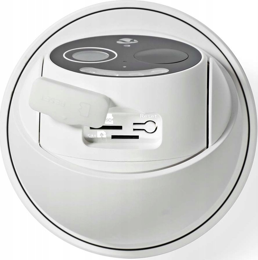 Камера за безбедност Nedis SmartLife 4G, Full HD 1080p, WiFi, за надвор и внатре