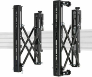 Sistem montimi video wall B-Tech System X BT8390-VESA400MAP/B, krahë tërheqës, VESA 400, i zi