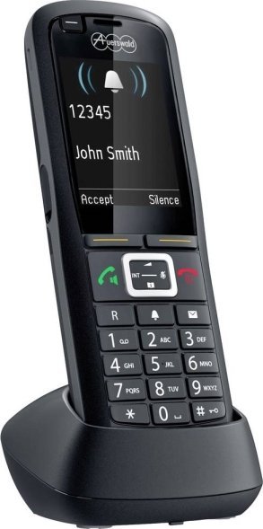 Телефон VoIP Auerswald COMfortel M730, hands free, отпорен на вода, антрацит