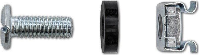 Set montimi për kabinet RACK Qoltec M16, M6, 50 copë