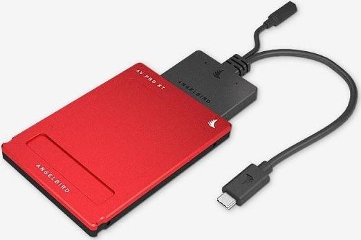 Adapter USB Angelbird Type C në SATA, kabllo 50cm, i zi