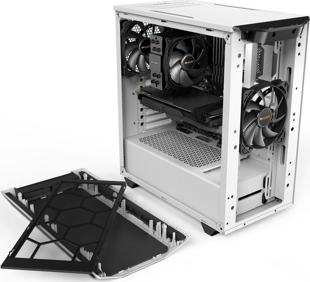 Kasë Be quiet! Pure Base 500 Window Midi Tower (BGW35), e bardhë