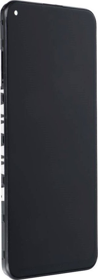 Ekran për telefon Xiaomi Redmi Note 9 5G, TFT, me sensor gishti, i zi