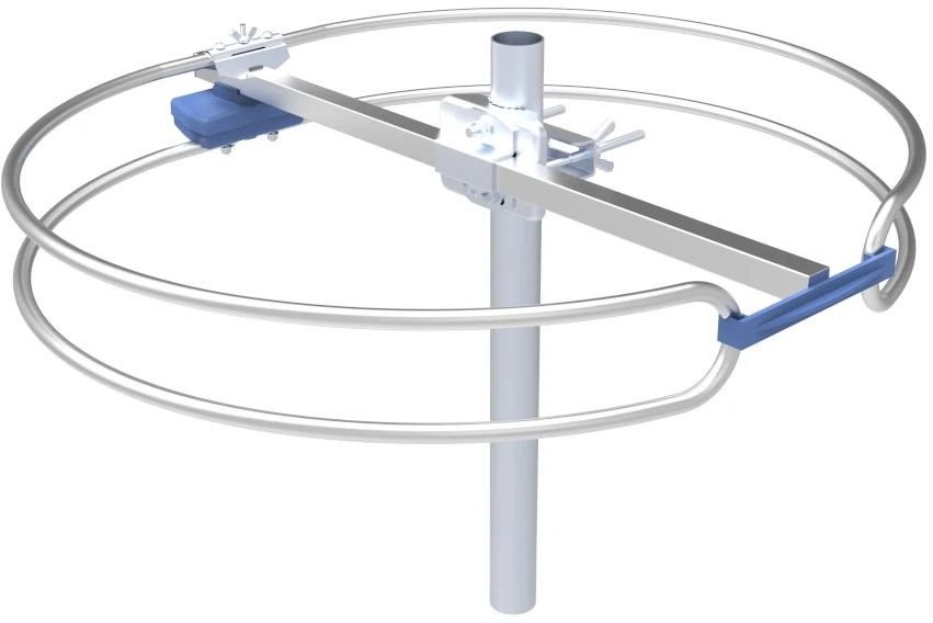 Antena radio omnidireksionale Telkom Telmor FM-1+, 87.5–108 MHz, 75 Ohm, gri