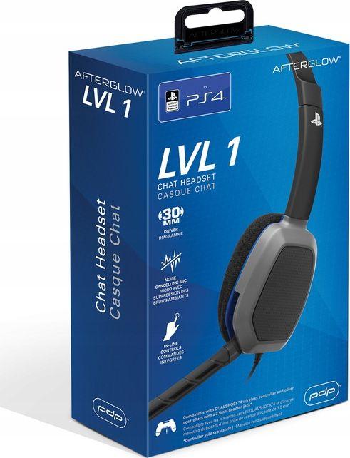Kufje PDP PS4 Afterglow LVL1 (051-031-EU-LIC)