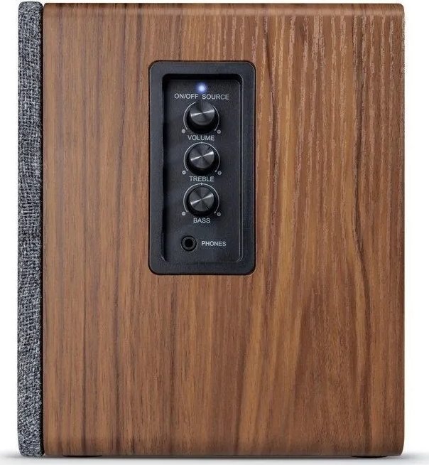 Рафт звучници Wavemaster Base Hi Fi, 2.0, Bluetooth, кафеава