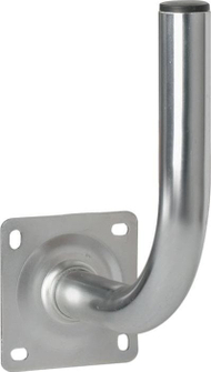 Mbajtëse muri për antena ExtraLink L200, çelik i galvanizuar, 25cm, gri