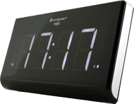 Radio orë Soundmaster UR8400, ekran digjital, FM, e zezë