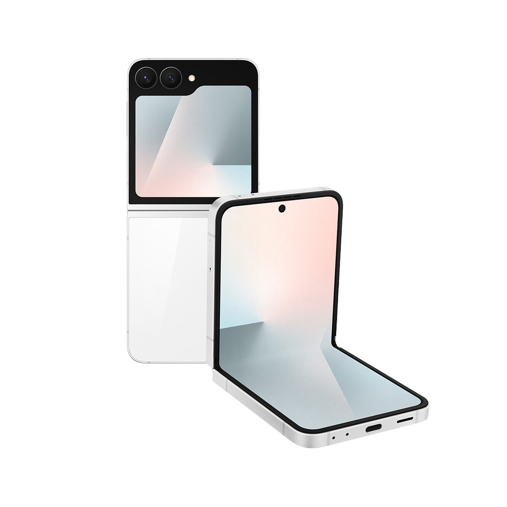 Celular Samsung Galaxy Z Flip 7 FE, 8GB/ 128GB, i bardhë