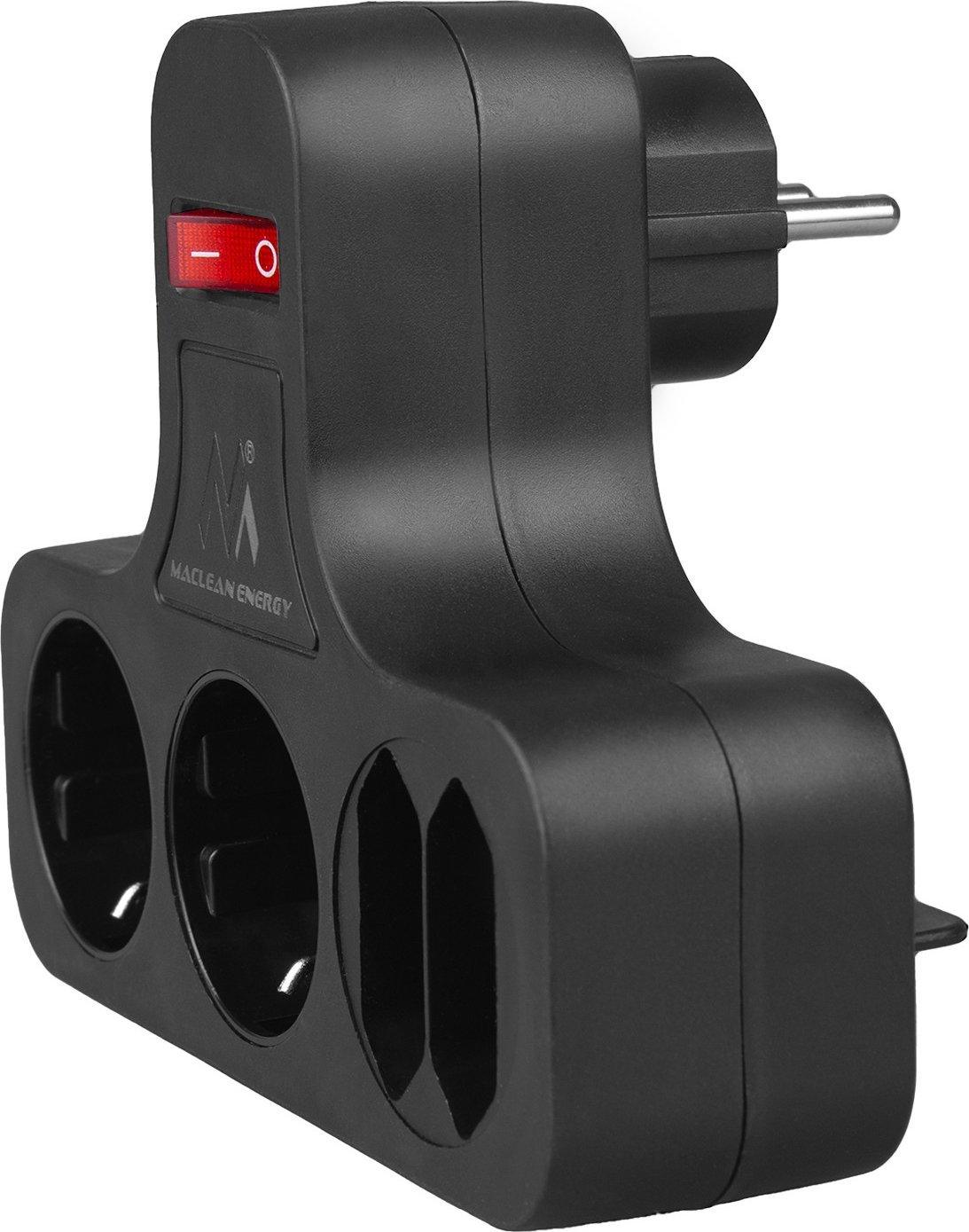 Shirit shumëprizash Maclean MCE224G, 4 dalje, me çelës, gri