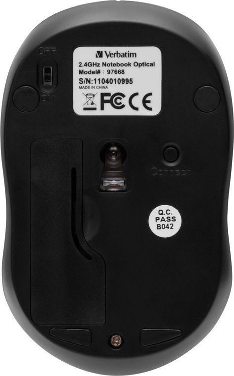 Verbatim Go Nano Безжичен Глушец, Volcanic Orange