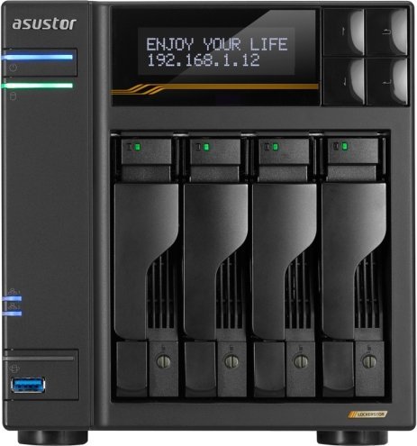 NAS Asustor Lockerstor 4 Gen3 AS6804T, 4 slote, 16GB DDR5, pa HDD