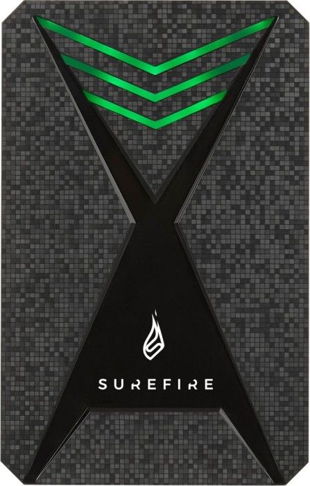 Disk i jashtëm gaming SureFire Bunker, 1TB, 2.5", USB 3.2 Gen1, i zi