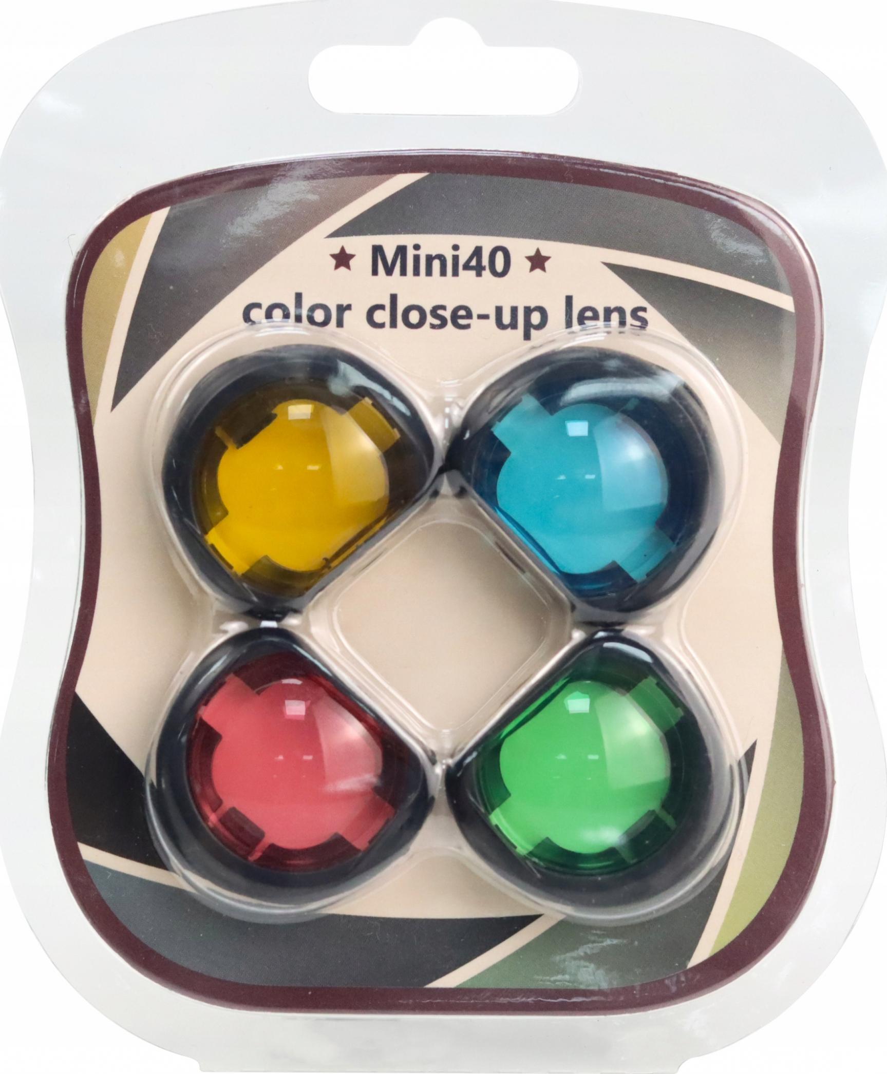 Set filtrash me ngjyra LoveInstant për Fujifilm Instax Mini 40, 4 copë, shumëngjyrësh