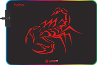 Mauspad Marvo MG08 RGB, M, i kuq