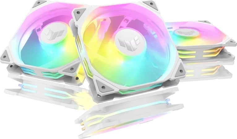 Ftohës ASUS TUF Gaming TR120 ARGB, 12 cm, i bardhë