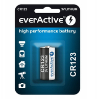 Bateri litium everActive CR123, 3V, 1500mAh