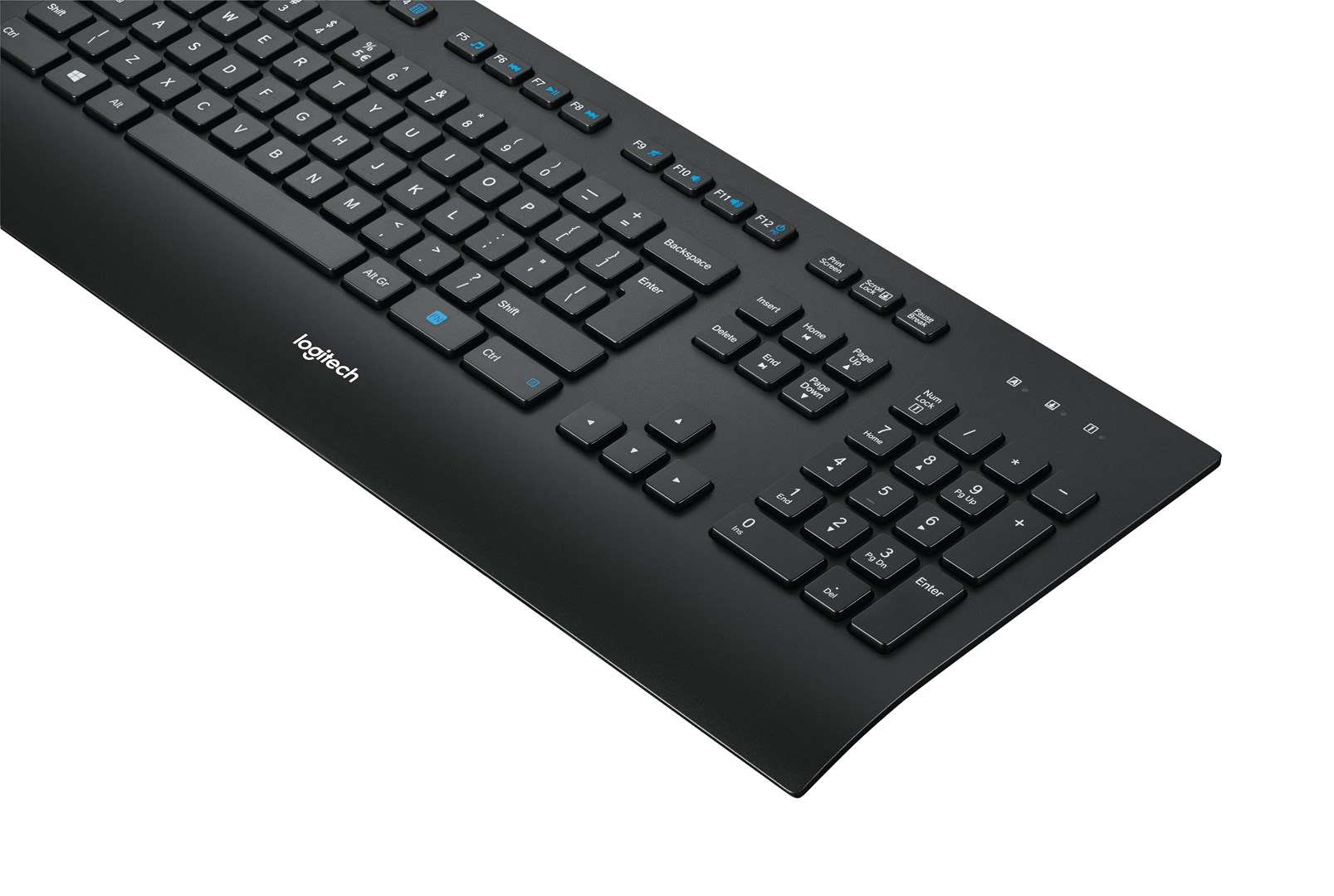 Tastierë Logitech K280e, USB, e zezë