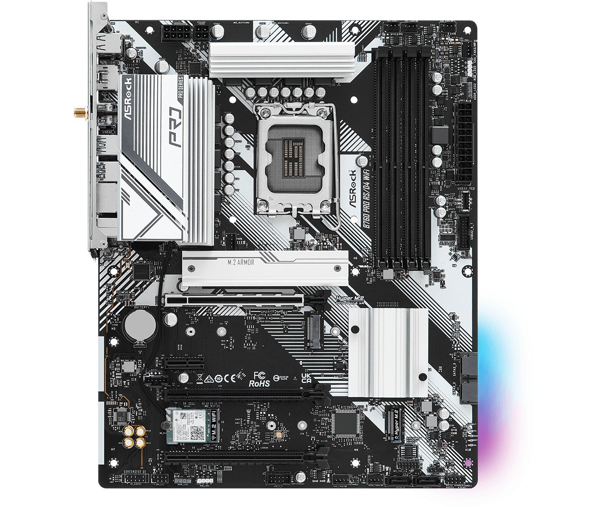 Pllakë amë ASRock B760 PRO RS/D4 WiFi