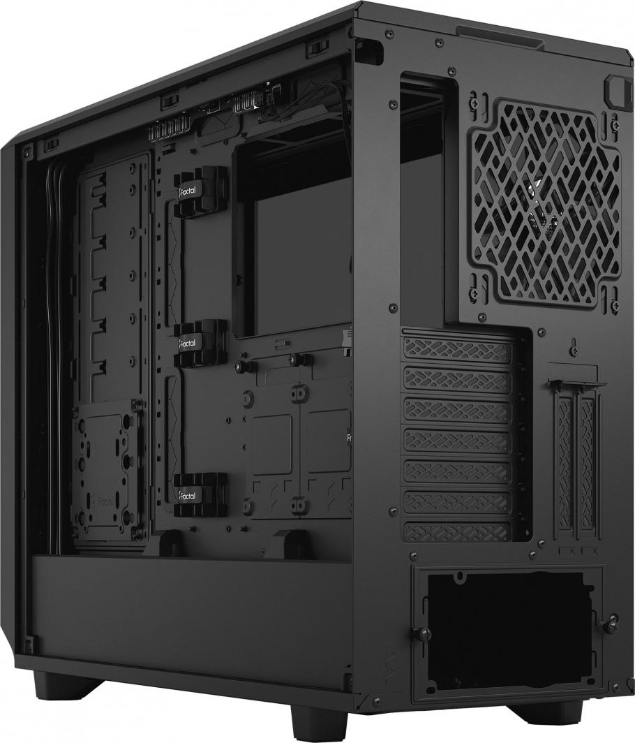 Kasë Fractal Design Meshify 2 TG Light Tint, e zezë, Midi Tower