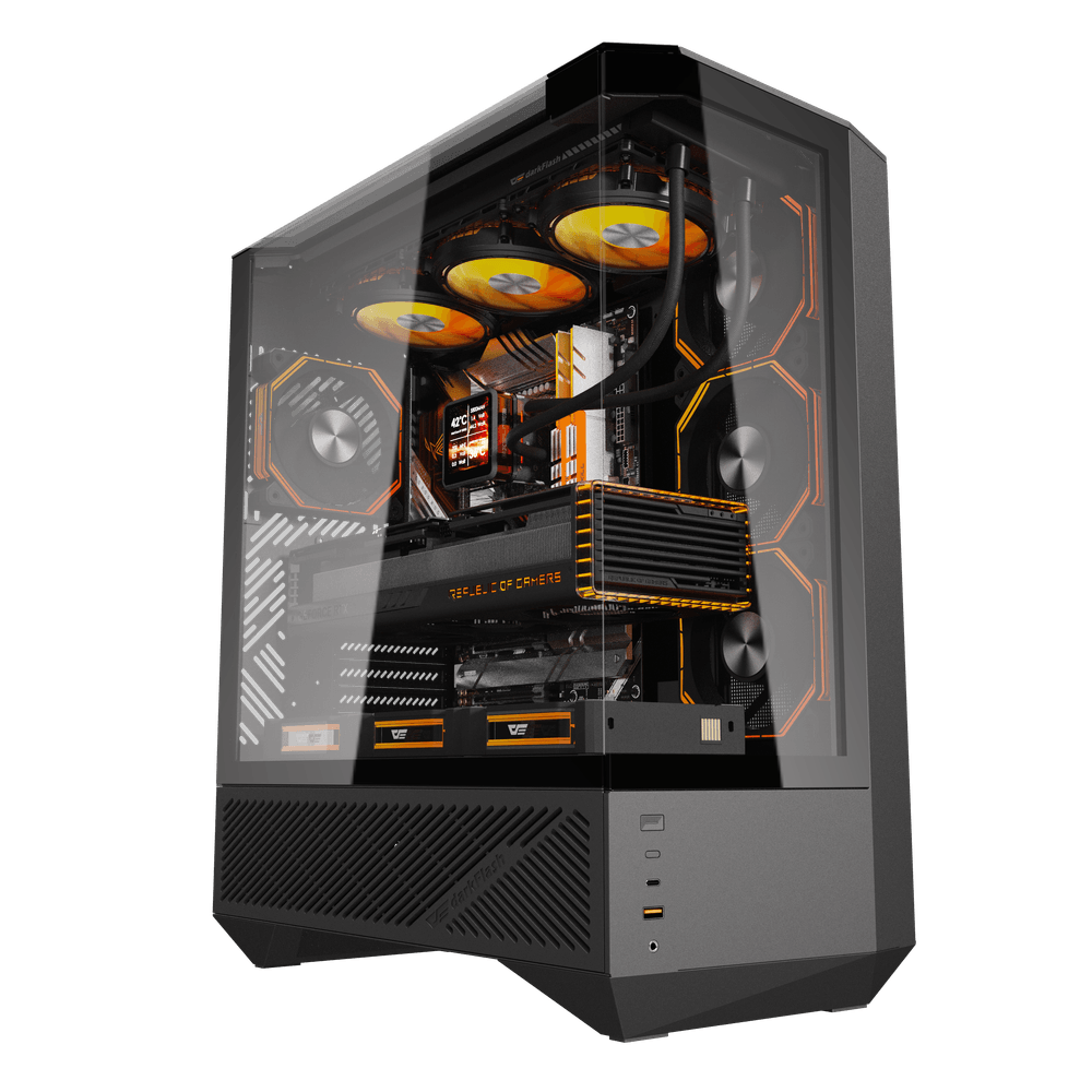 RTX 5070 Ti,  AMD Ryzen 7 9800X3D, 32GB RAM, 512GB SSD, Gaming PC Gjirafa50 Bold Series 5