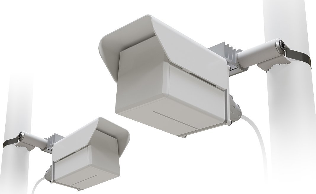 Access Point MikroTik Wireless Wire Cube Pro CUBEG-5AC60AYPAIR, 60GHz, PoE, i bardhë