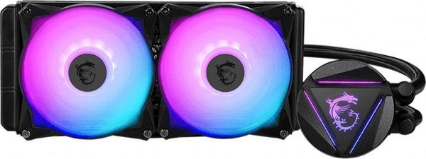 Ftohës me ujë MSI MAG Core Liquid, 240 mm, i zi