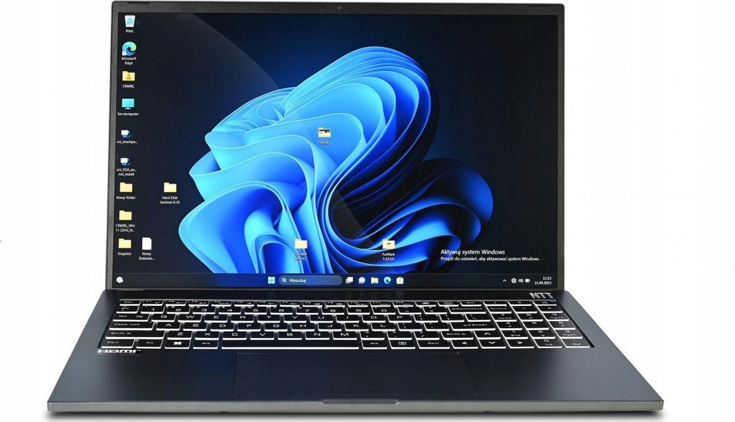 Laptop NTT Book B16EC, 16", Intel Core 5 13420H, 16GB RAM, 512GB SSD, ARC A350M 4GB