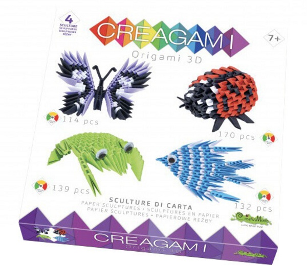 Set Piatnik CreativaMente Creagami 4në1, L