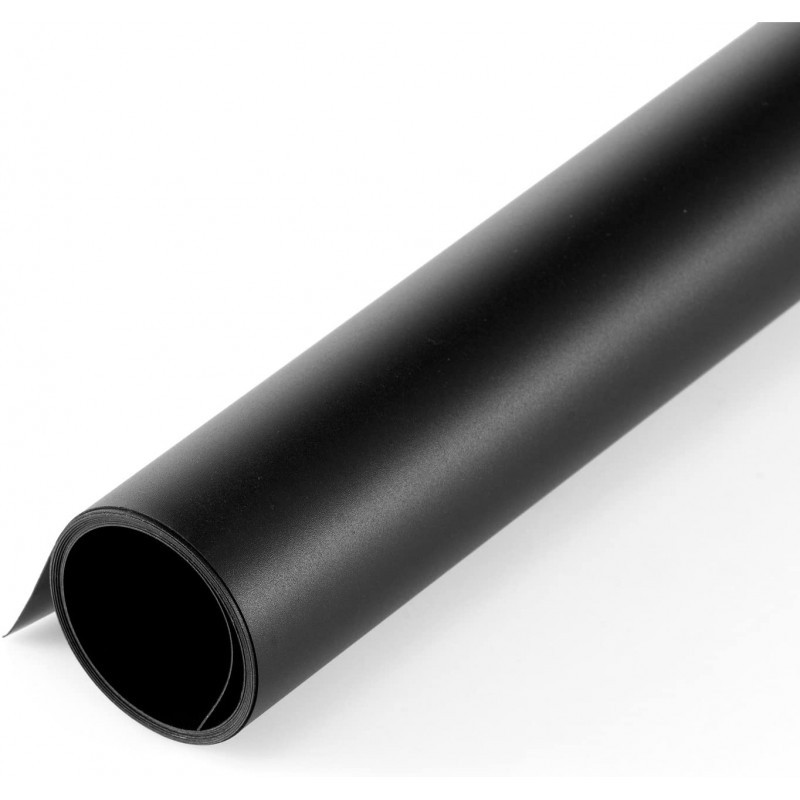 PVC Photography Backdrop (120*200CM) Black