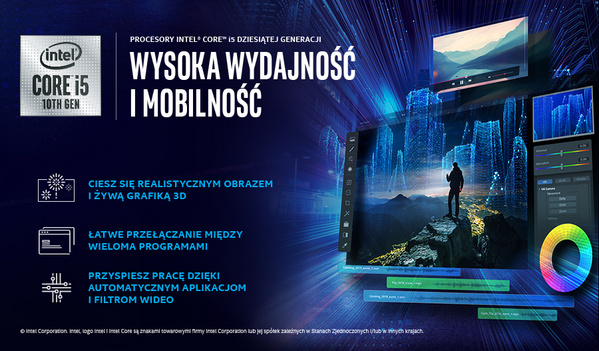 Laptop ASUS F509JA-BQ613T, 15.6", 8 GB RAM, 256 GB SSD, Intel® Core™ i5, Intel UHD Graphics, i hirtë