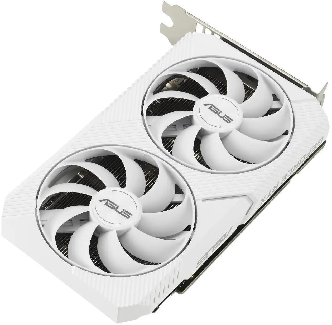 Kartë grafike ASUS Dual RTX 3060, 8GB GDDR6, e bardhë