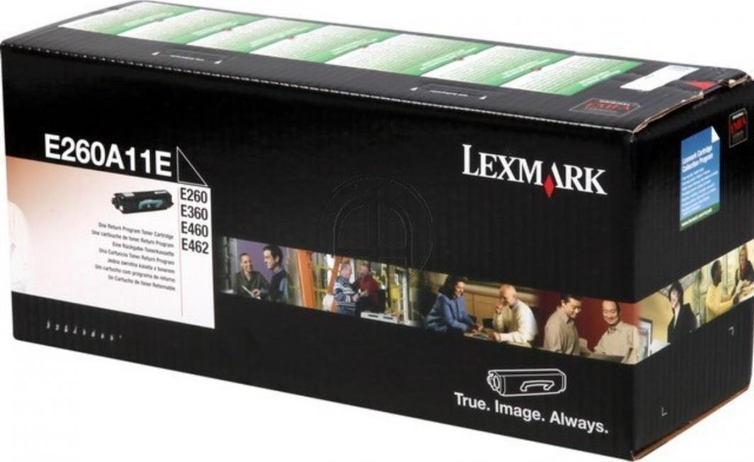 Toner origjinal Lexmark E260A11E, i zi